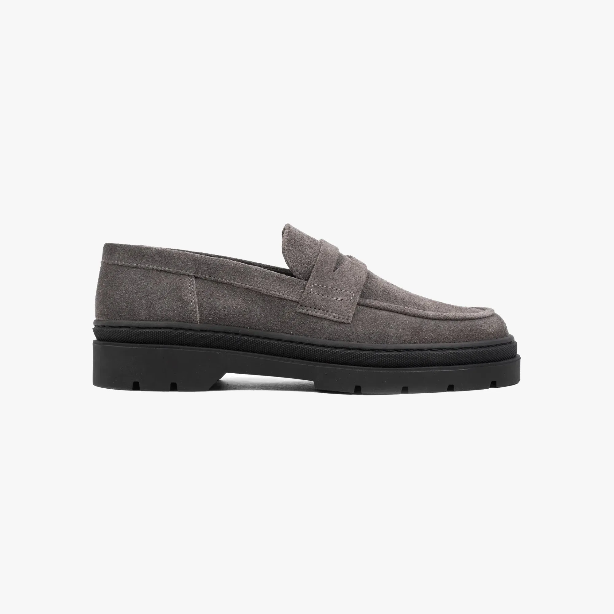 Hinson Elon Loafer Antracite Suede