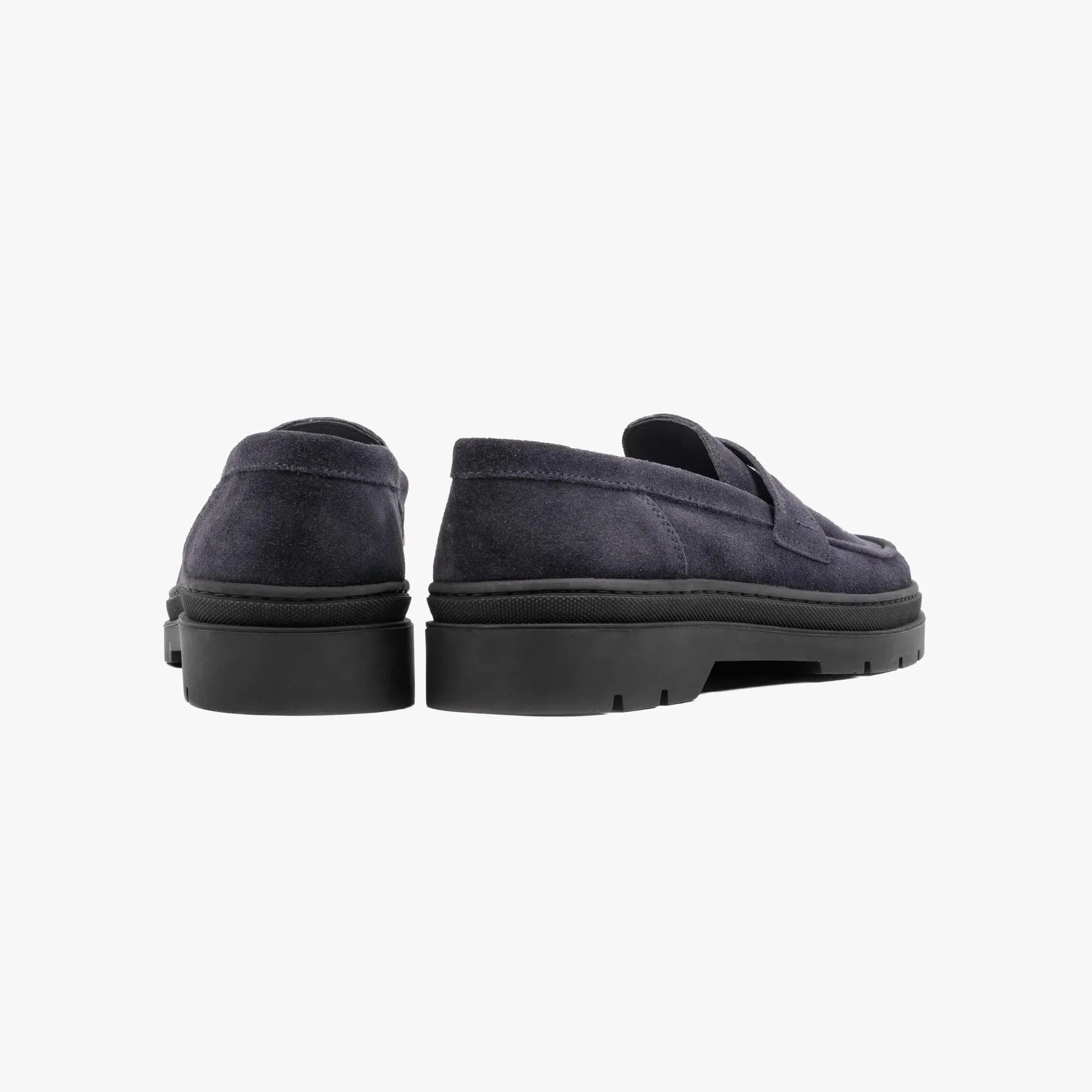 Hinson Elon Loafer Dk Blue Suede
