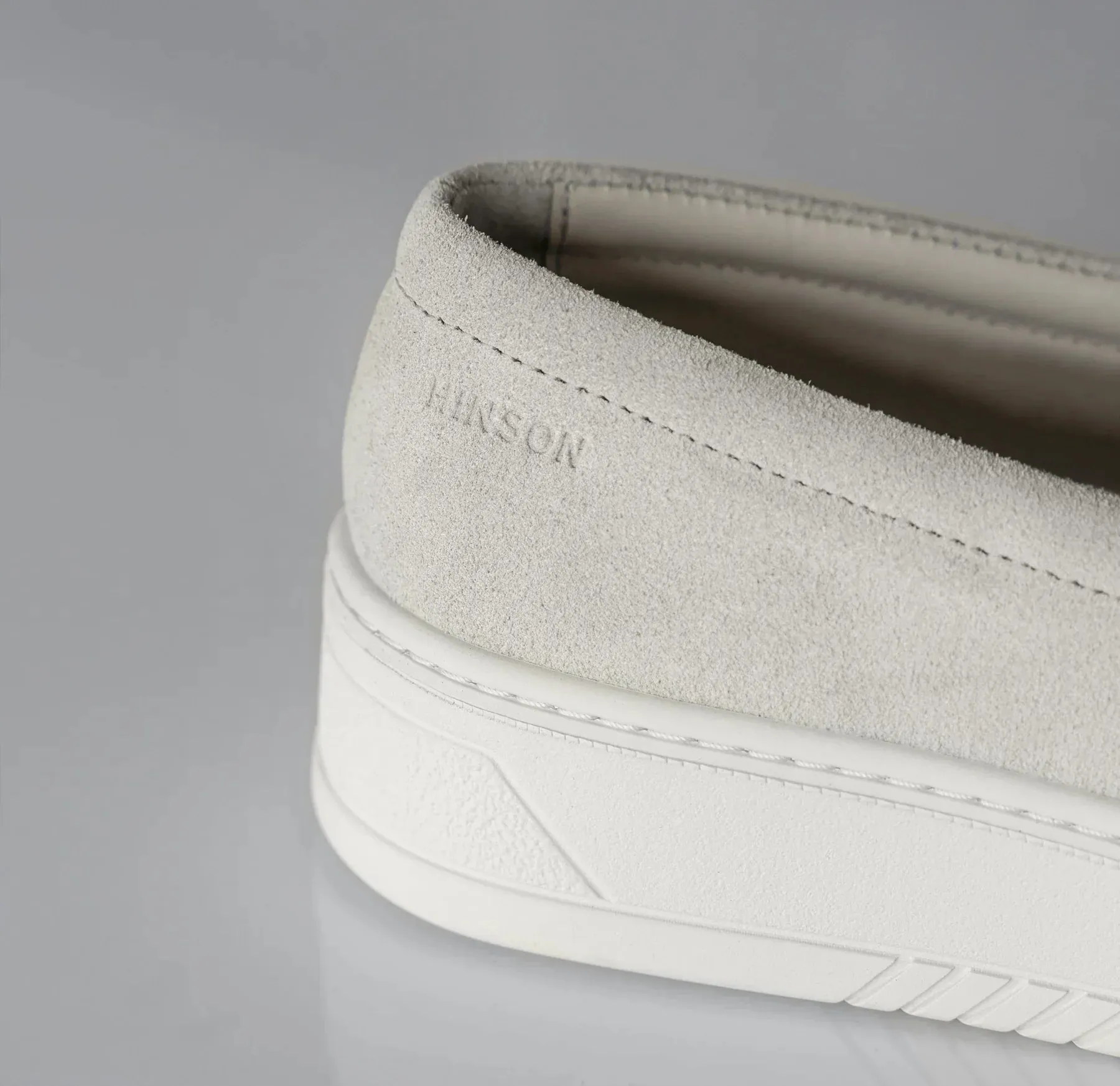 Hinson Miller Slip On Beige S Suede
