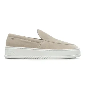 Hinson Miller Slip On Beige Suede