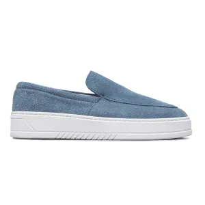 Hinson Miller Slip On Blue Suede