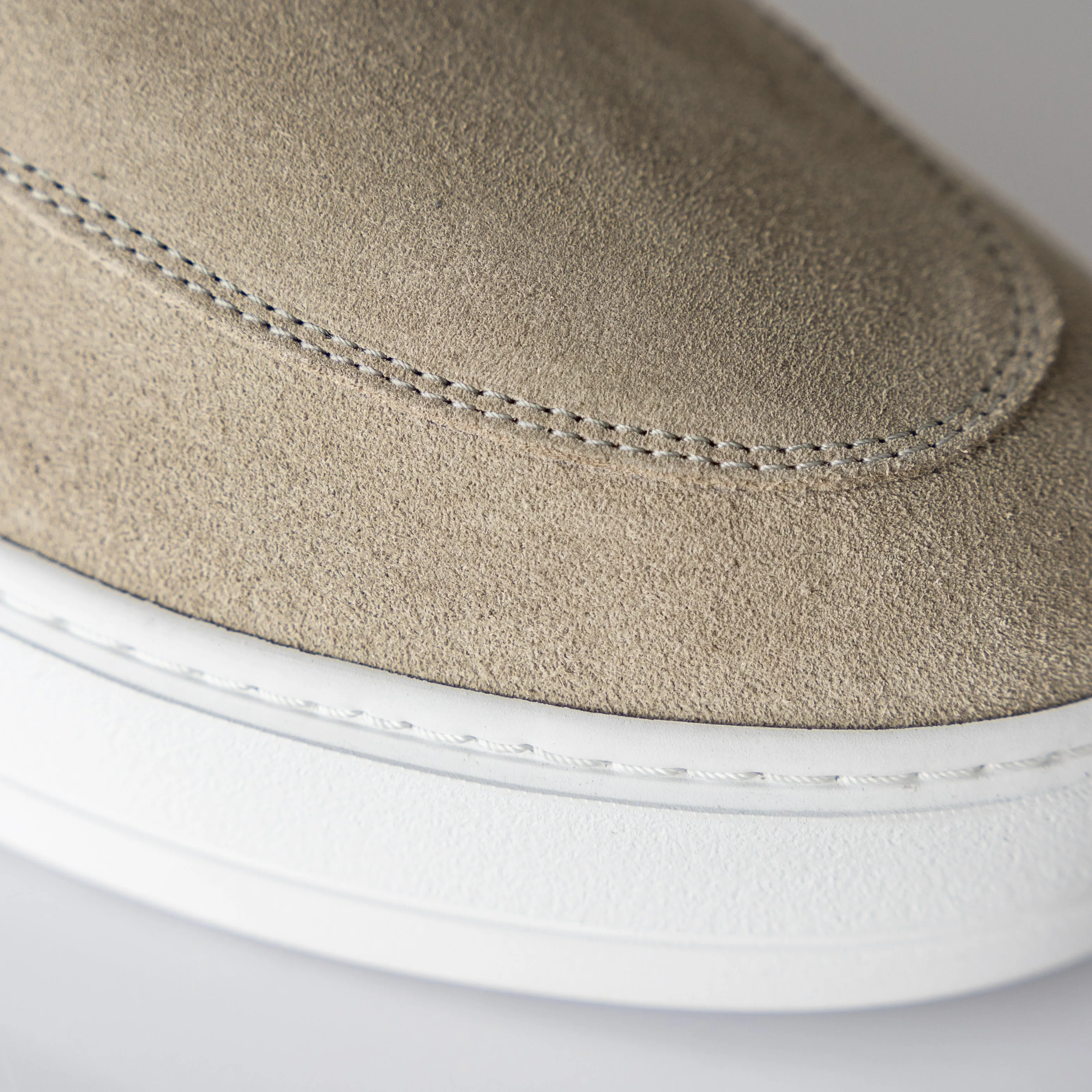 Hinson Miller Slip On Sesamo Suede