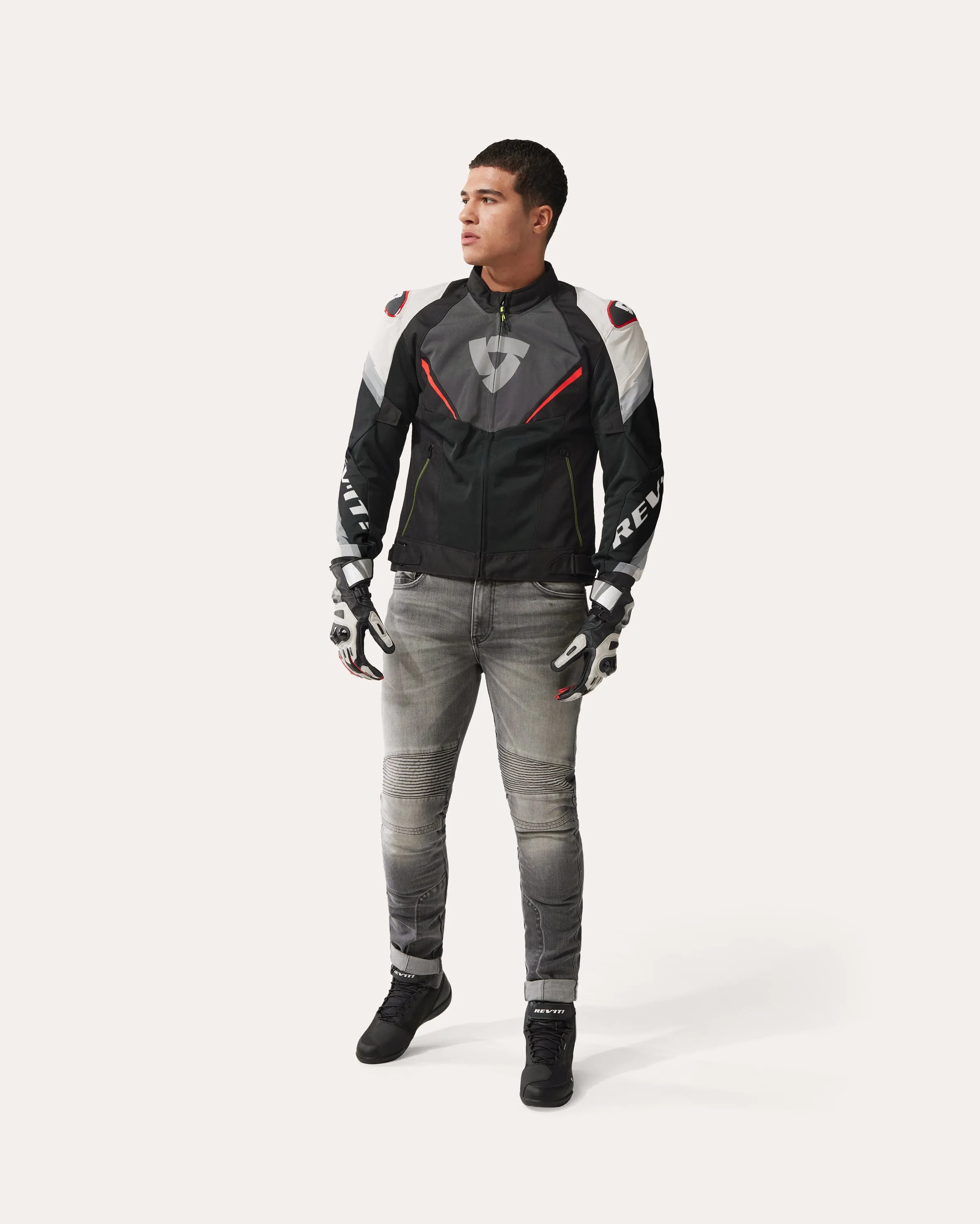 Jacket Quantum 3 Air | Grey-Red