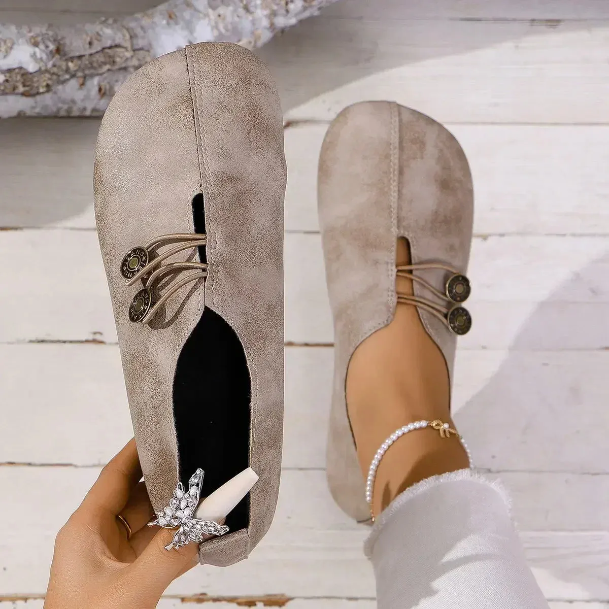 Jaimie | Soft Suede, Women's Orthopedic Loafers