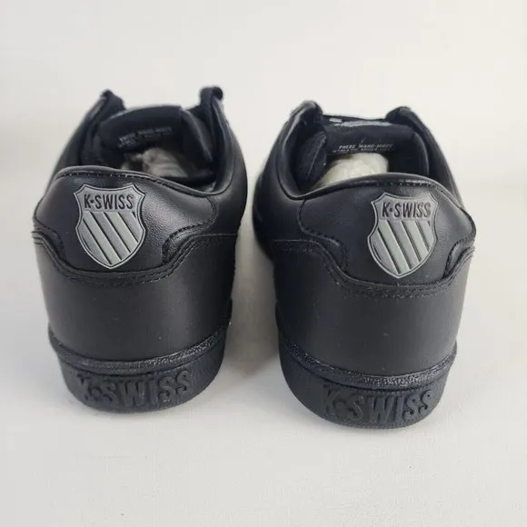 K-Swiss Classic Shoes Triple Varsity Leather Sneakers Black