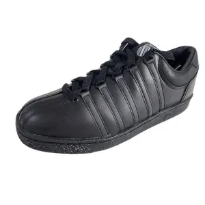 K-Swiss Classic Shoes Triple Varsity Leather Sneakers Black