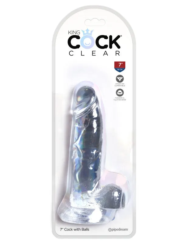 King  Clear 7"  With Balls