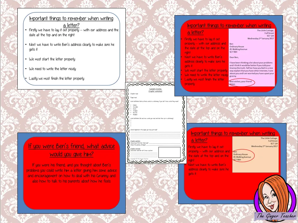 Letter Writing Complete Lesson  – Gangsta Granny