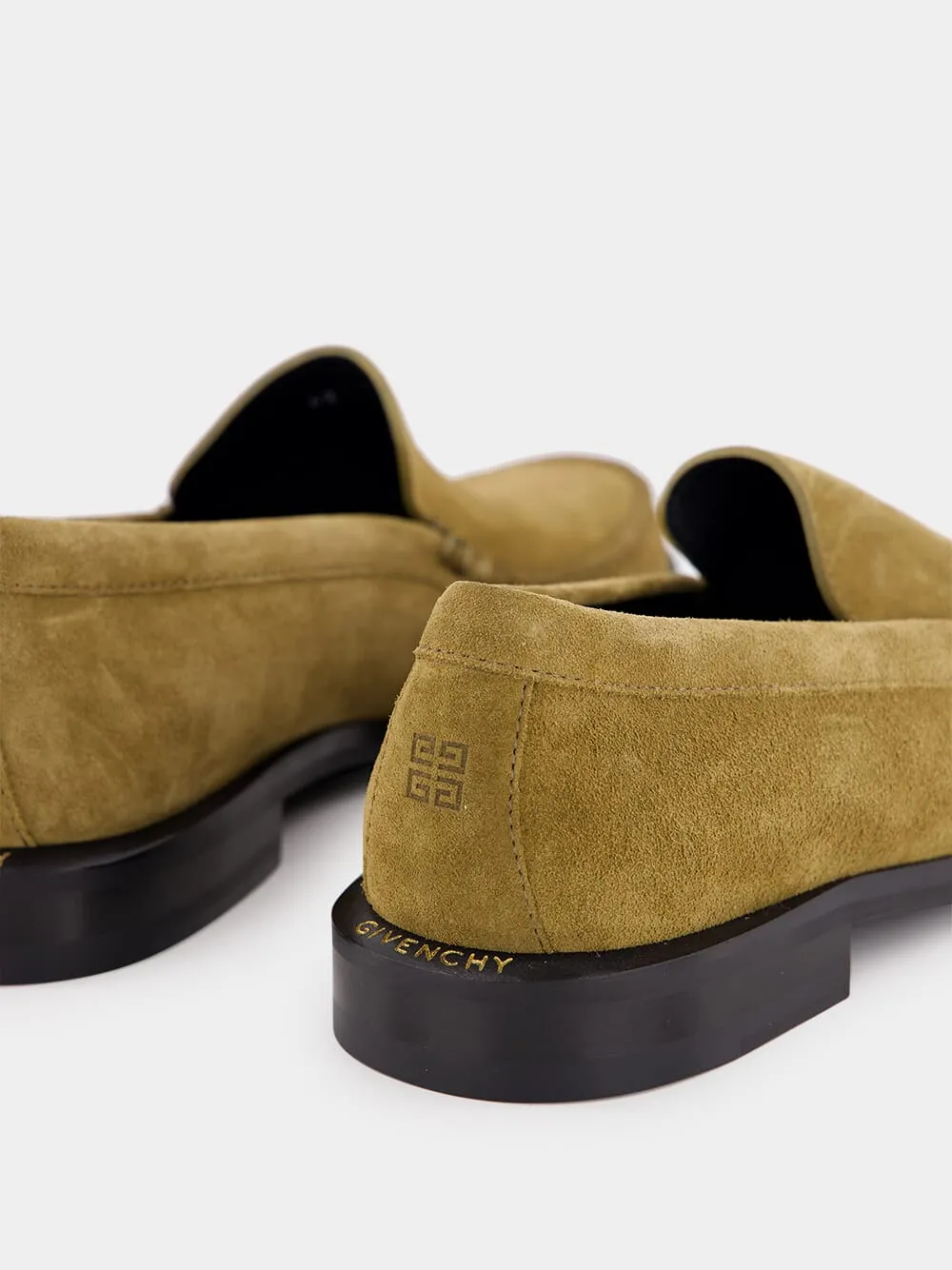 Light Brown 60's Suede Loafers