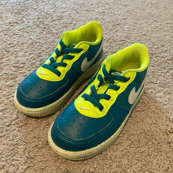 Like New Nike Force 1 Crater Next Nature &quot;Bright Spruce/Phantom/Volt Shoe