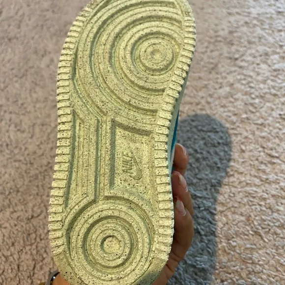 Like New Nike Force 1 Crater Next Nature &quot;Bright Spruce/Phantom/Volt Shoe