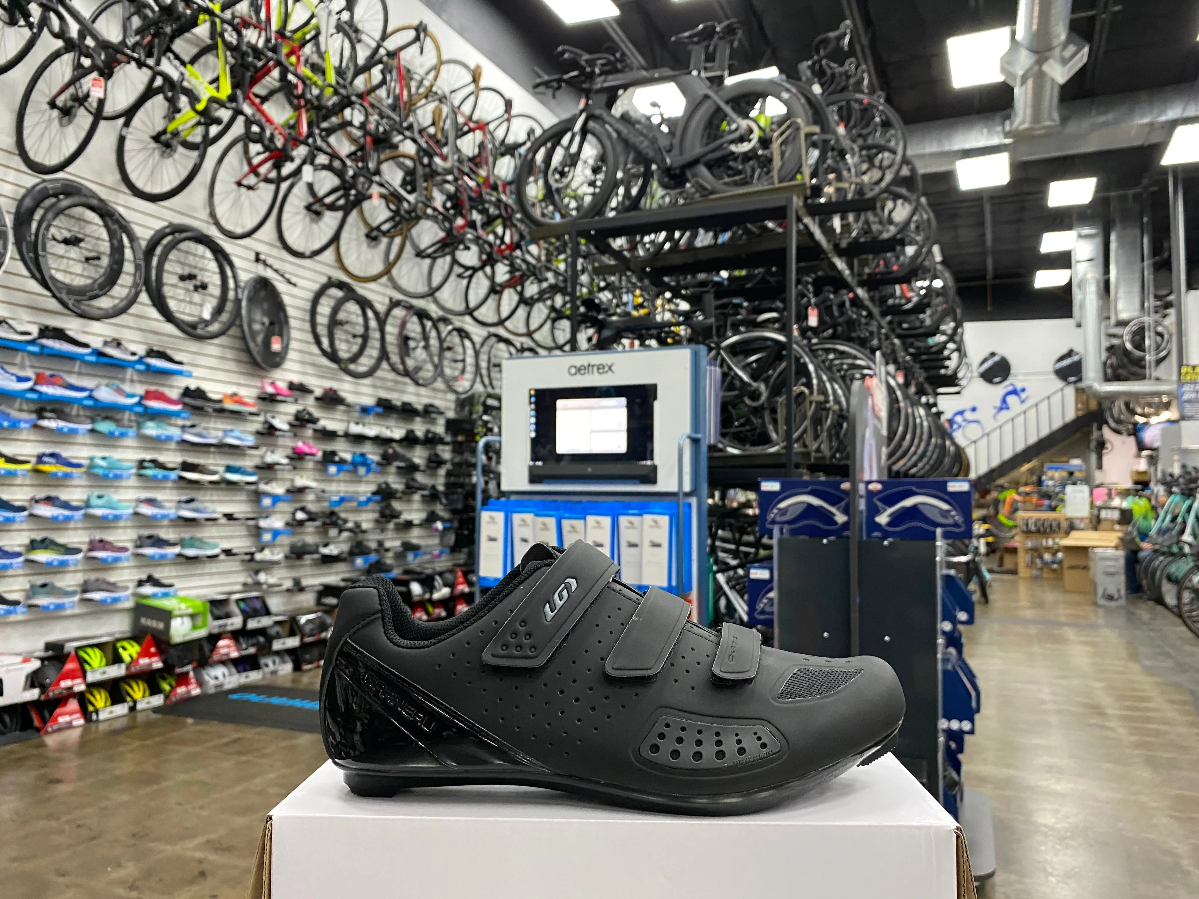 Louis Garneau Men's Chrome II Cycling Shoes - Black