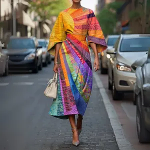 Lucia | Long Dress with Elastic Waist
