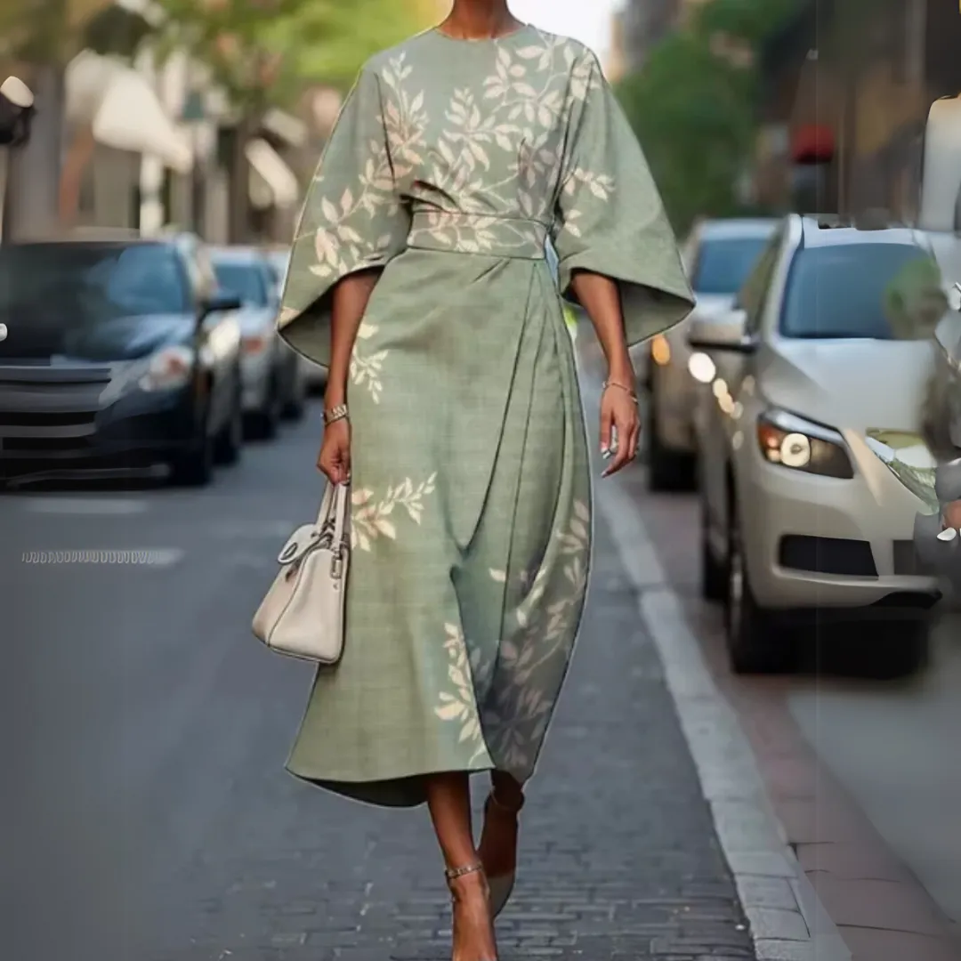 Lucia | Long Dress with Elastic Waist