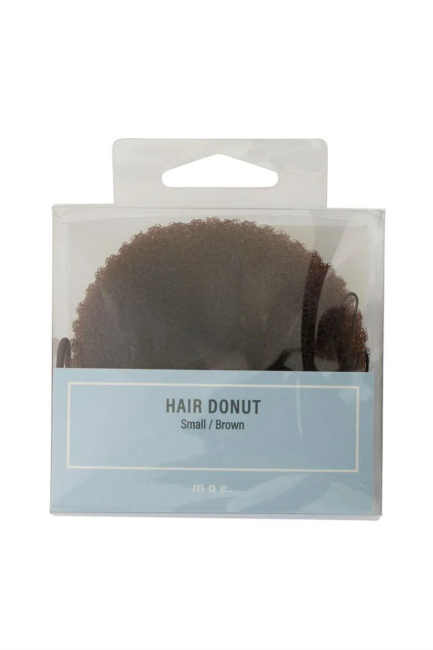 MAE 40-2002BR Hair Donut Small Brown