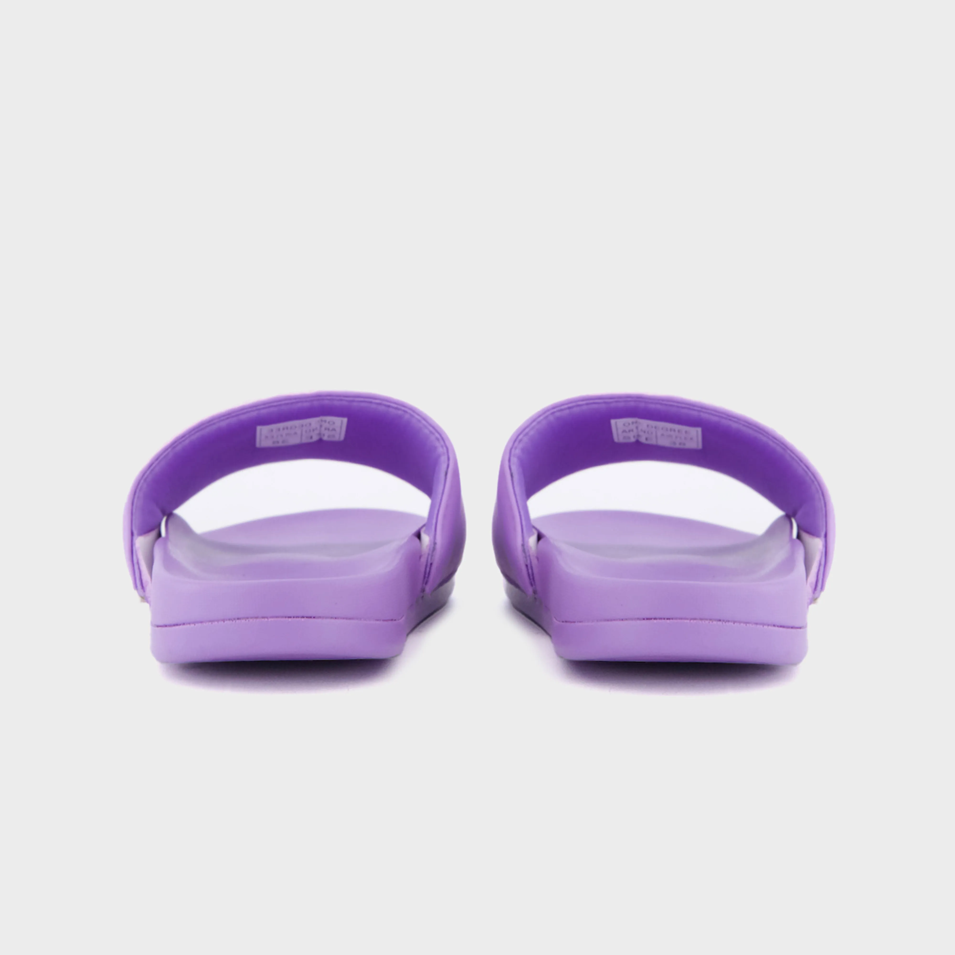 Mauve & White Air Flex Slides