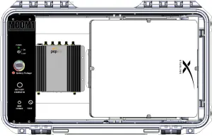 MCOM1 ROAM M hard case for safe transport Starlink Mini - Advanced creation