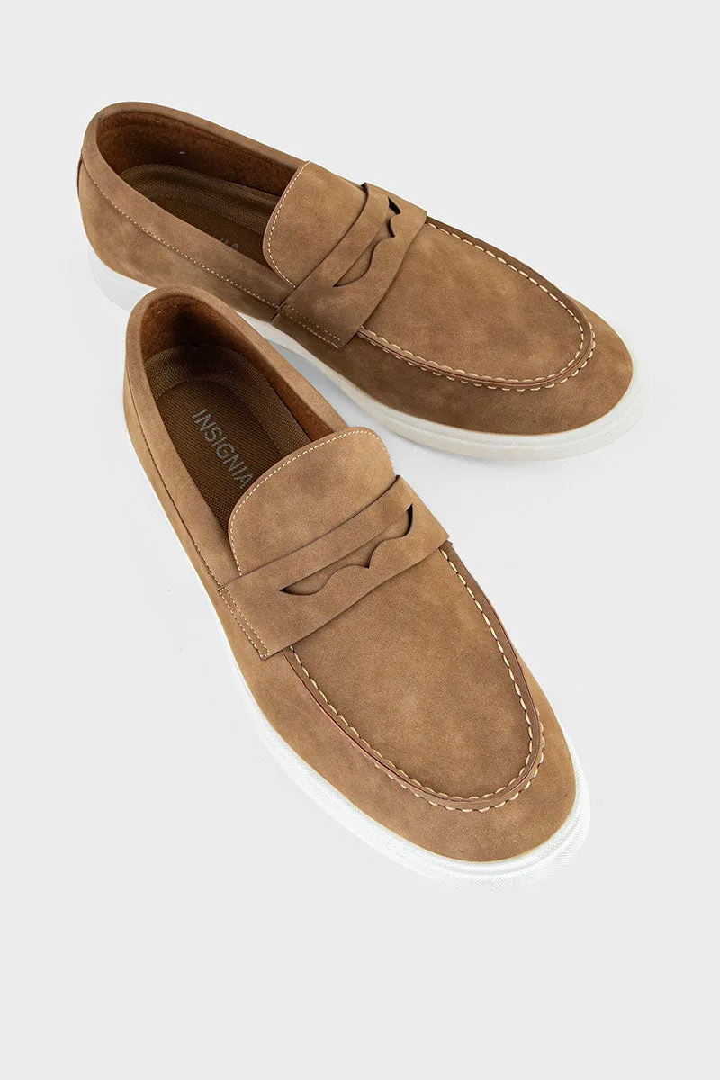 Men Formal Loafers MF7022-Beige