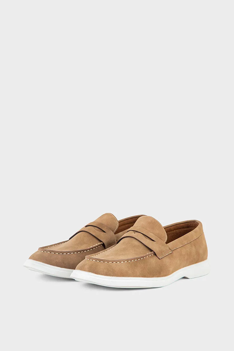 Men Formal Loafers MF7022-Beige