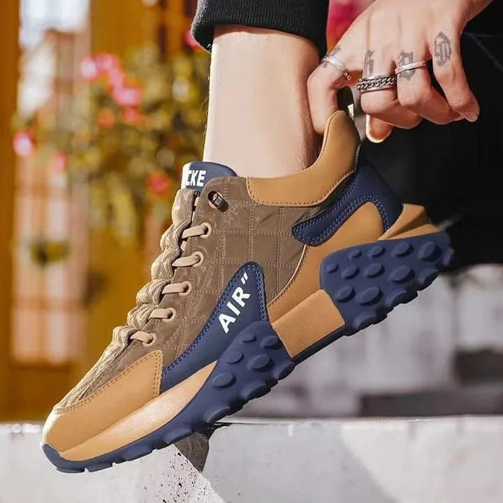 Men's Korean Style High Top Fashion Casual Shoes (Assorted Colour) Boots