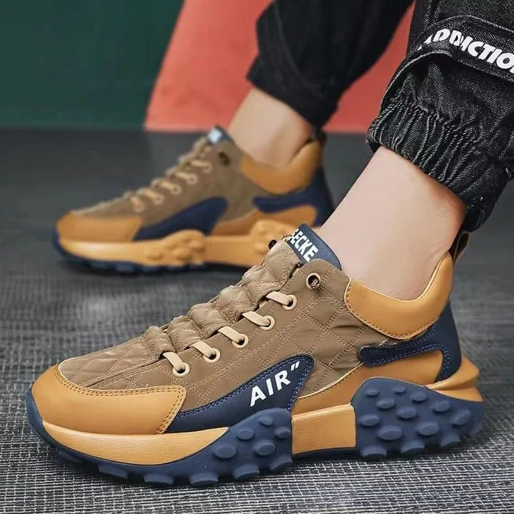 Men's Korean Style High Top Fashion Casual Shoes (Assorted Colour) Boots