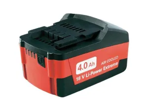 metabo Slide Battery Pack 18V 4.0Ah Li-Ion