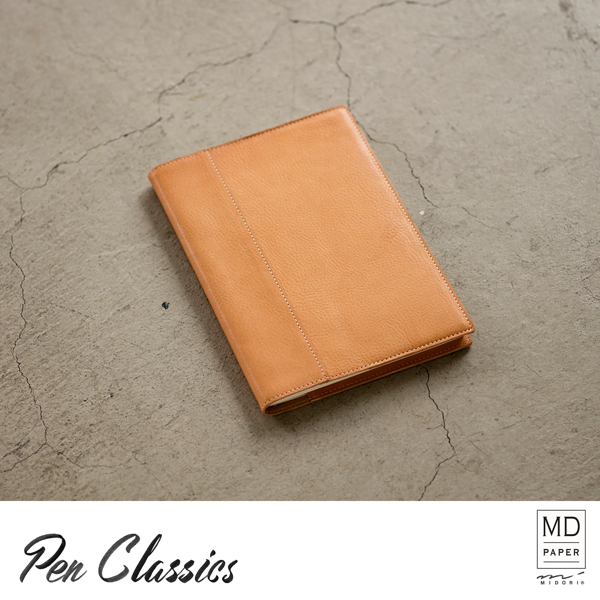 Midori MD Notebook Cover A5 Goat Leather