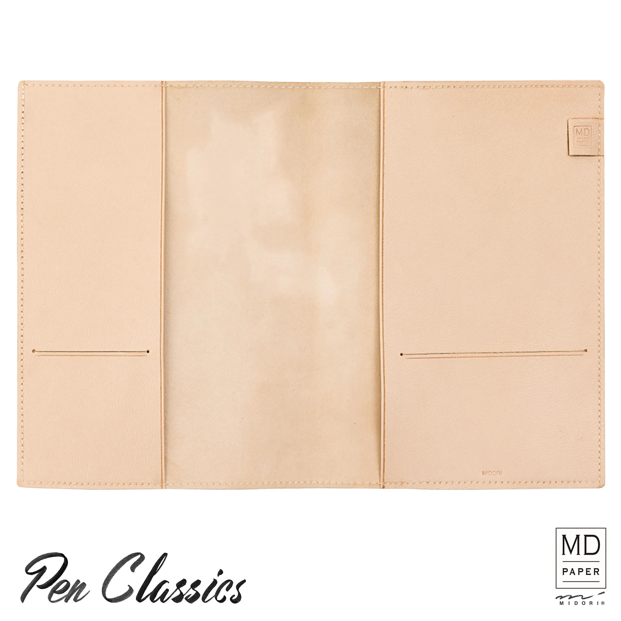 Midori MD Notebook Cover A5 Goat Leather