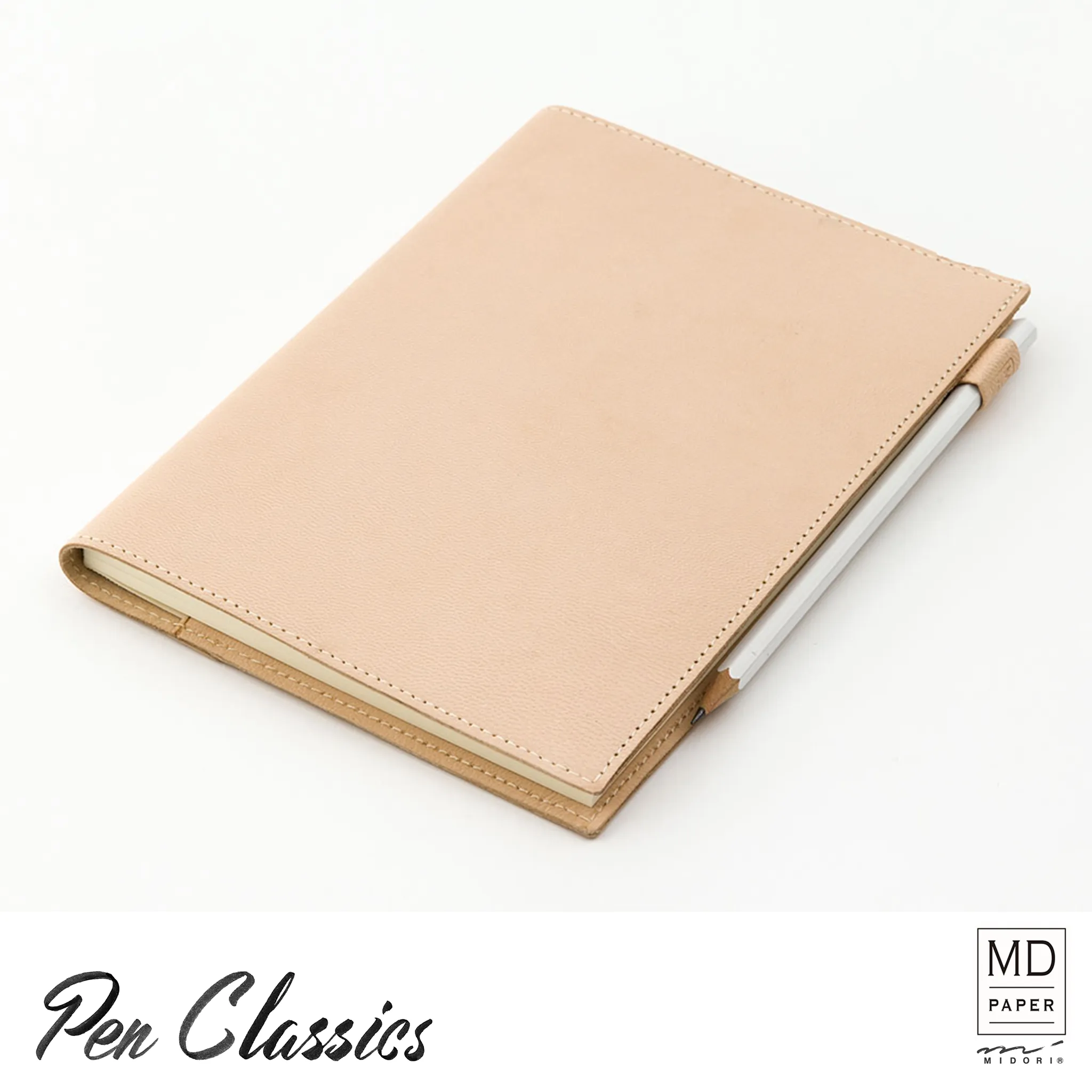 Midori MD Notebook Cover A5 Goat Leather