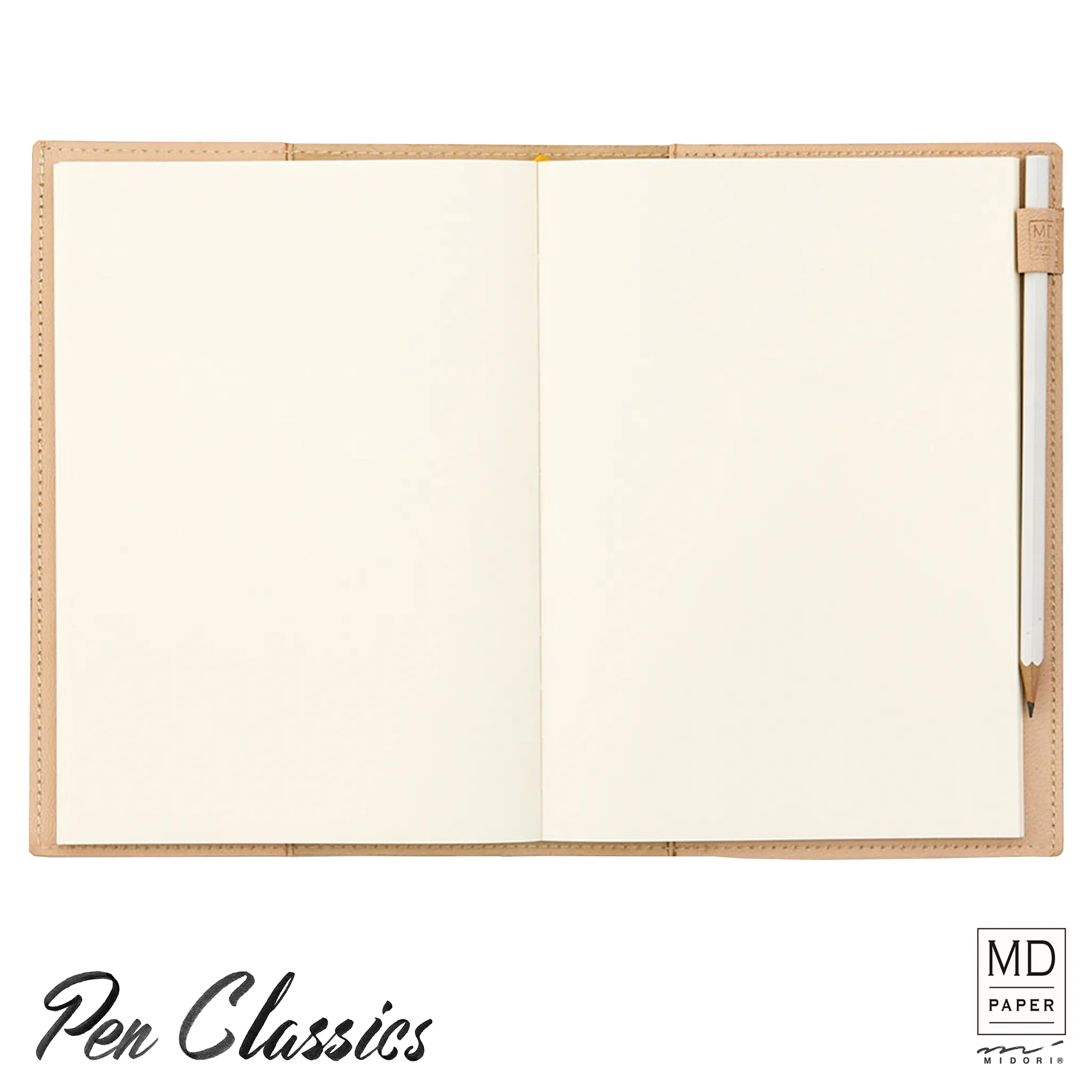 Midori MD Notebook Cover A5 Goat Leather