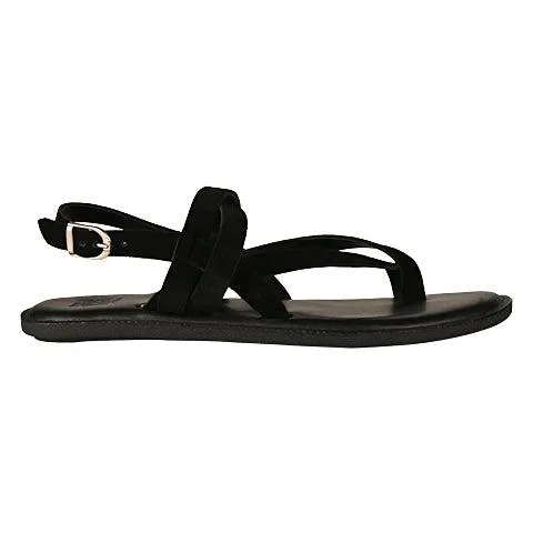 Milan Black Suede Slippers For Men