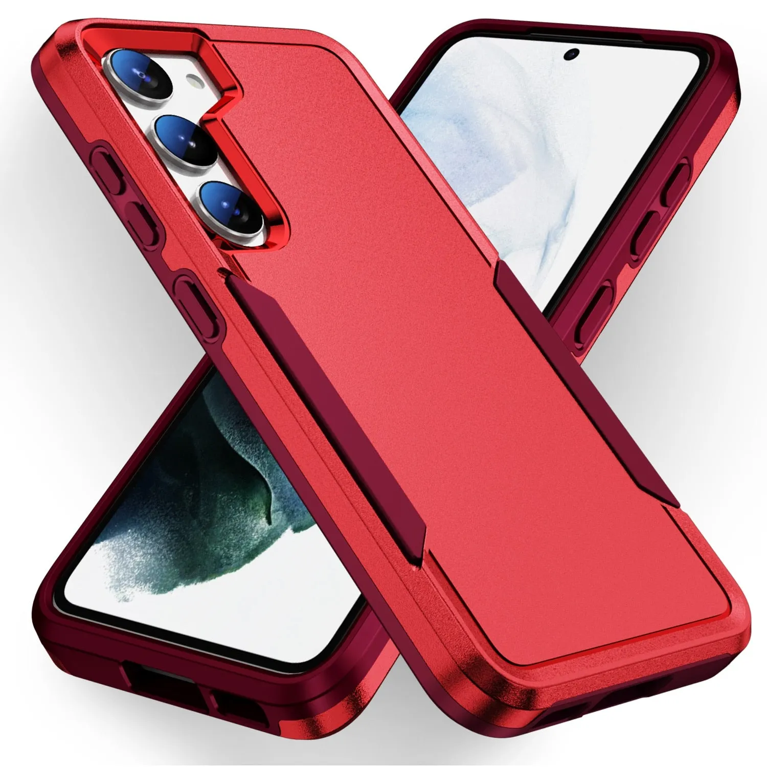 Military-Grade Drop Protection Hard Cover Case for Samsung Galaxy
