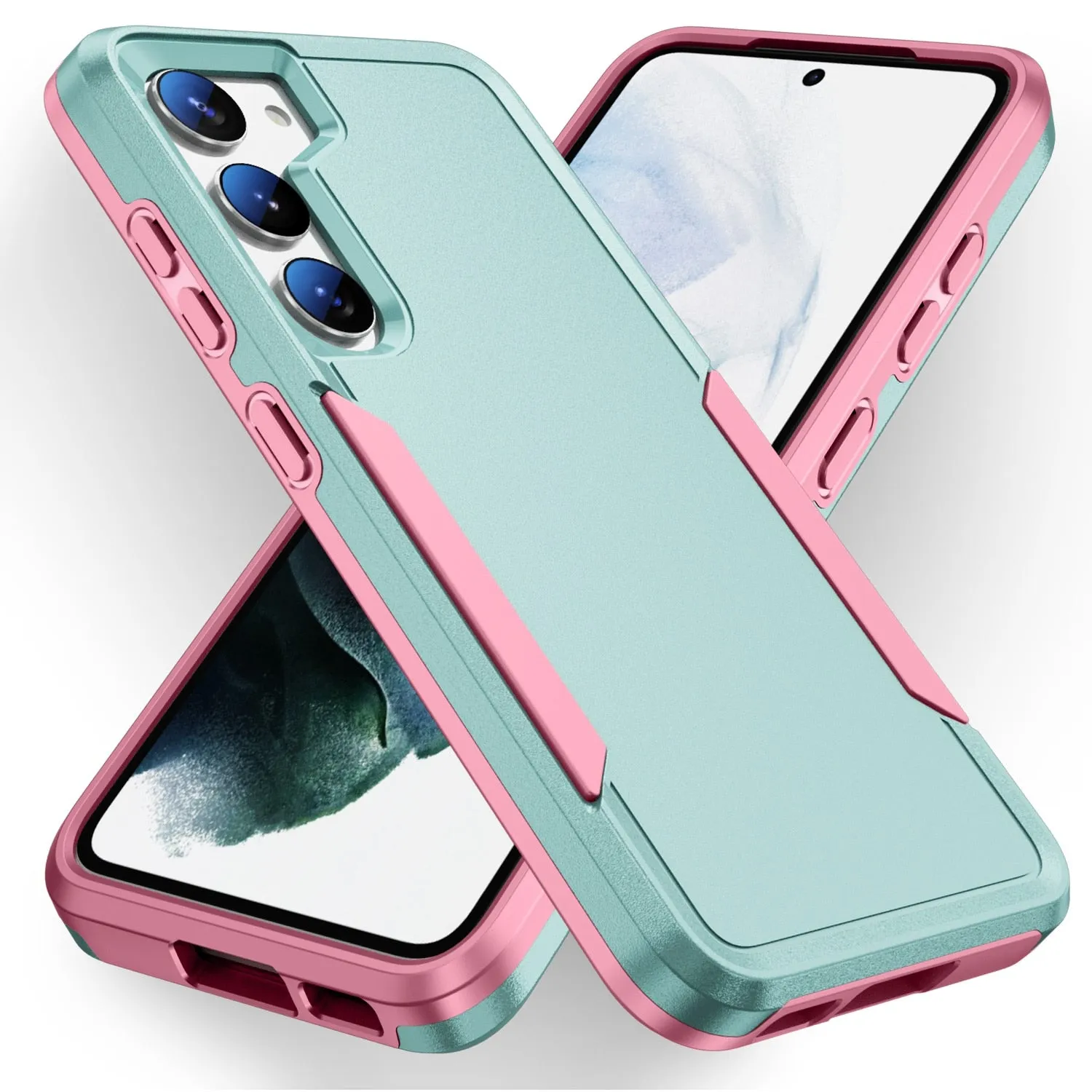 Military-Grade Drop Protection Hard Cover Case for Samsung Galaxy