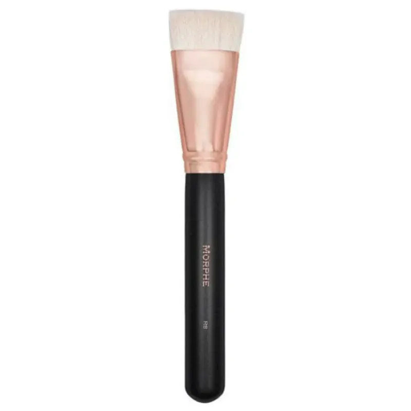 Morphe Makeup Brushes Collection Rose Gold - R8 Pro Flat Contour