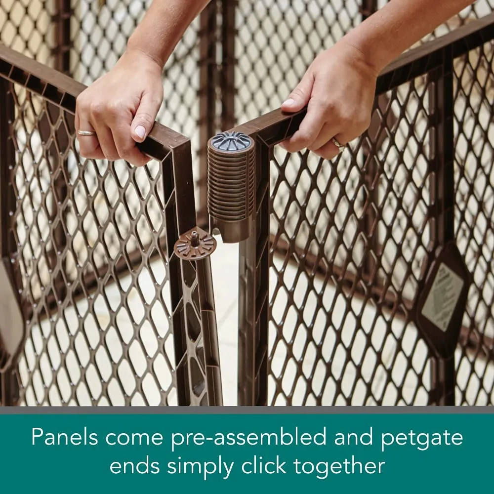 New in box! MyPet Petyard Passage, 8-Panel Pet Containment with Swinging Door