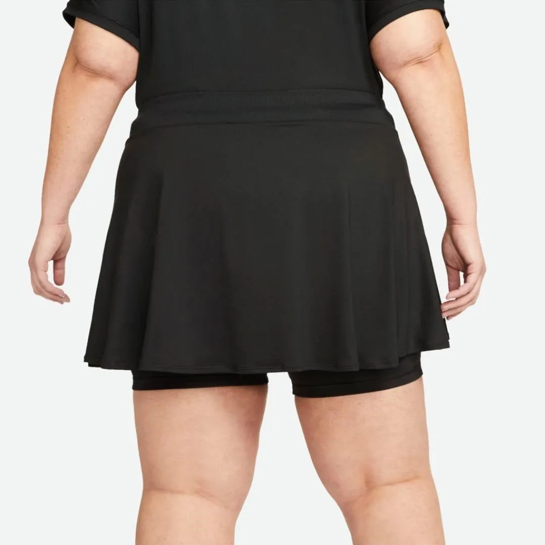 Nike Women's Dri-FIT Victory Flouncy Skirt (Black/White)