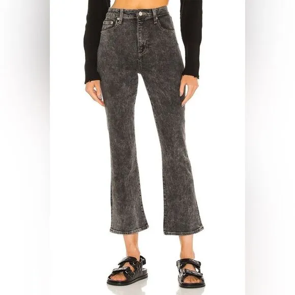 NWT Pistola Lennon High Rise Cropped Boot in Nightcap Acid Wash 24