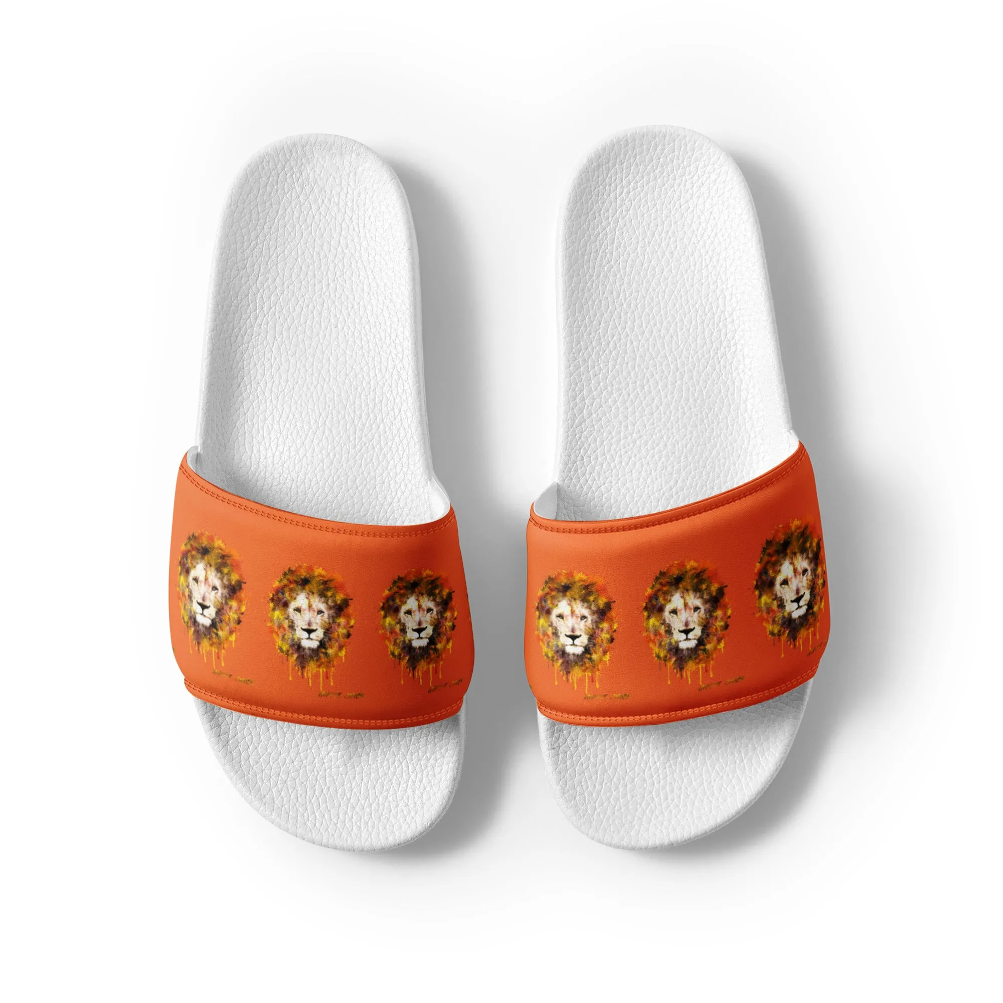 Orange Women's Slides