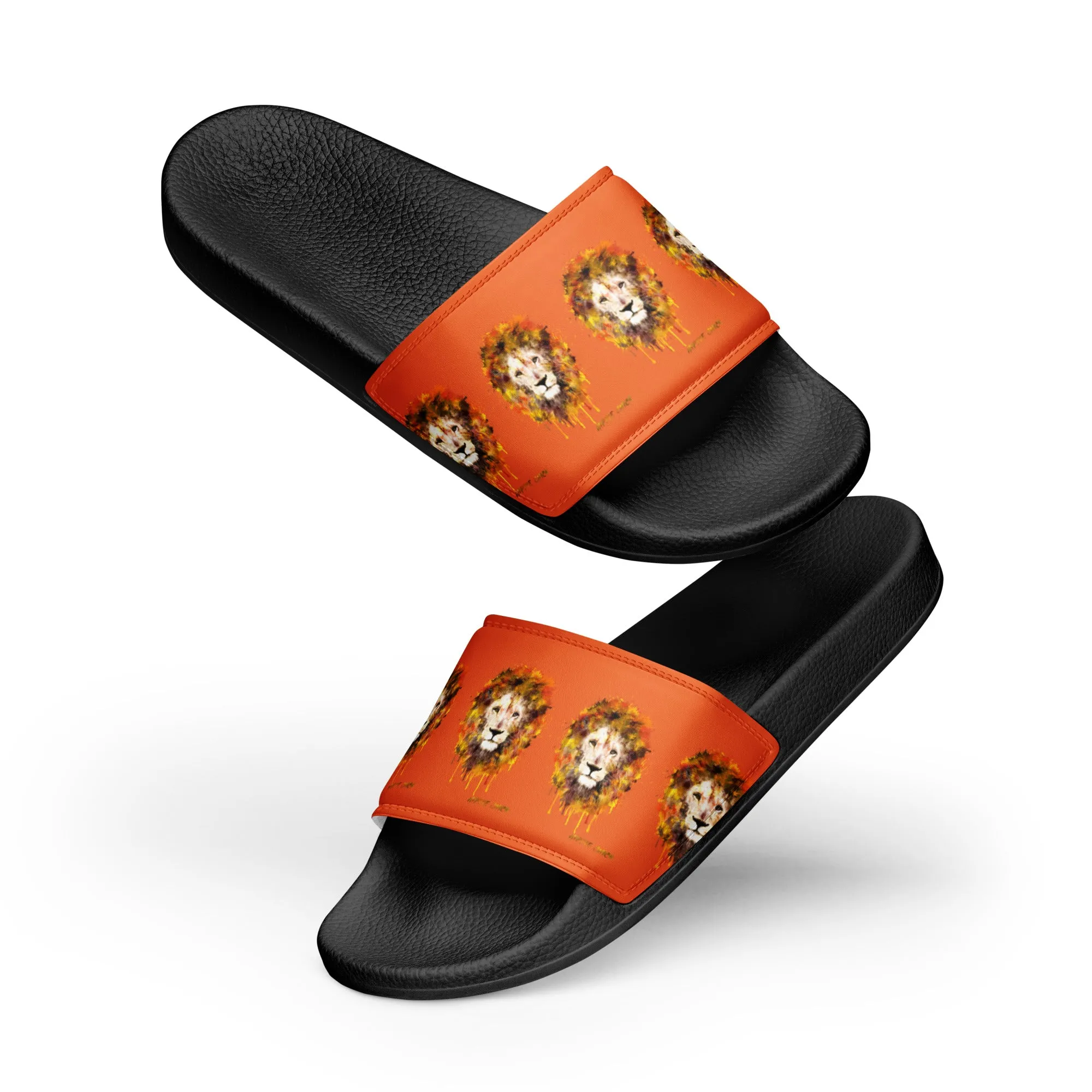Orange Women's Slides