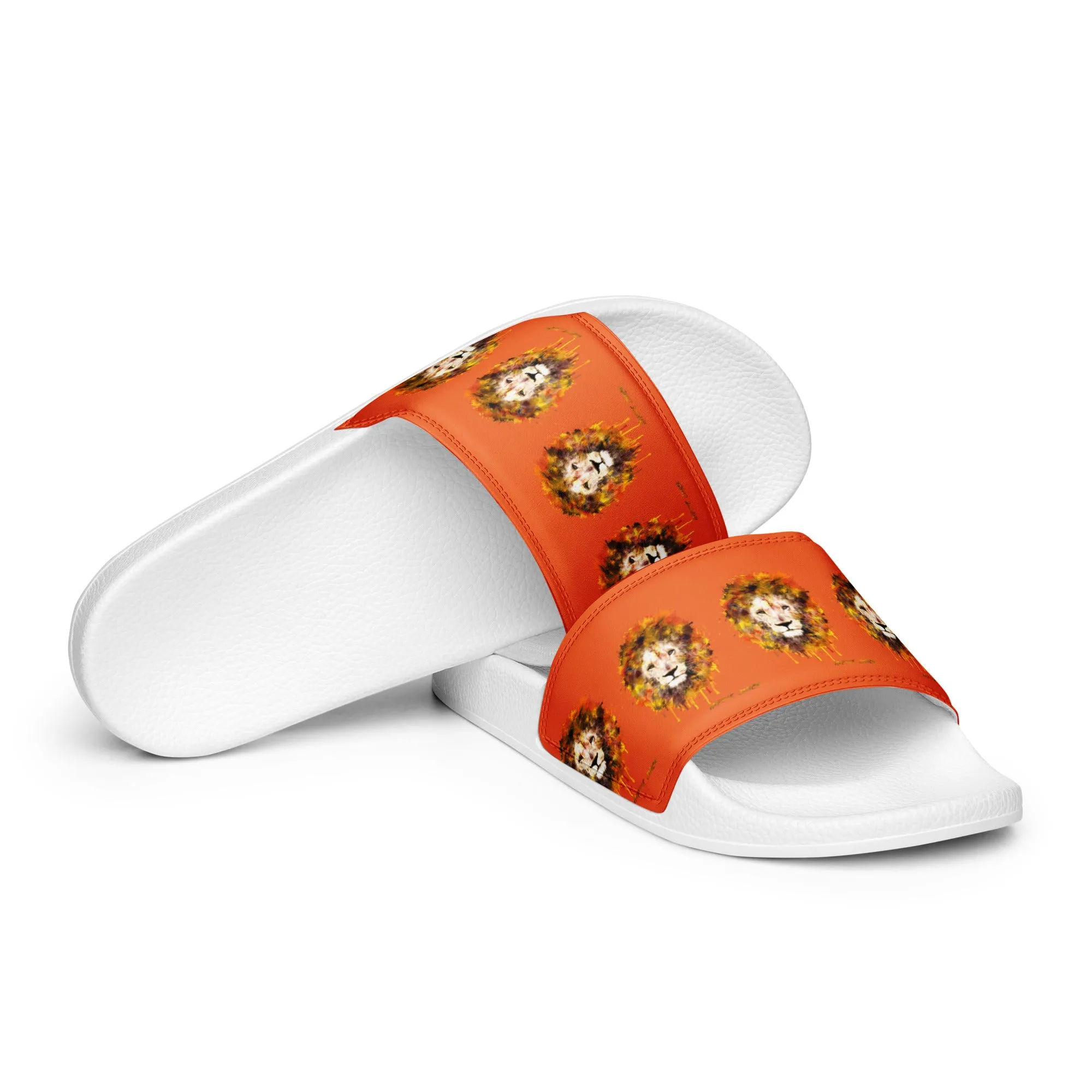 Orange Women's Slides