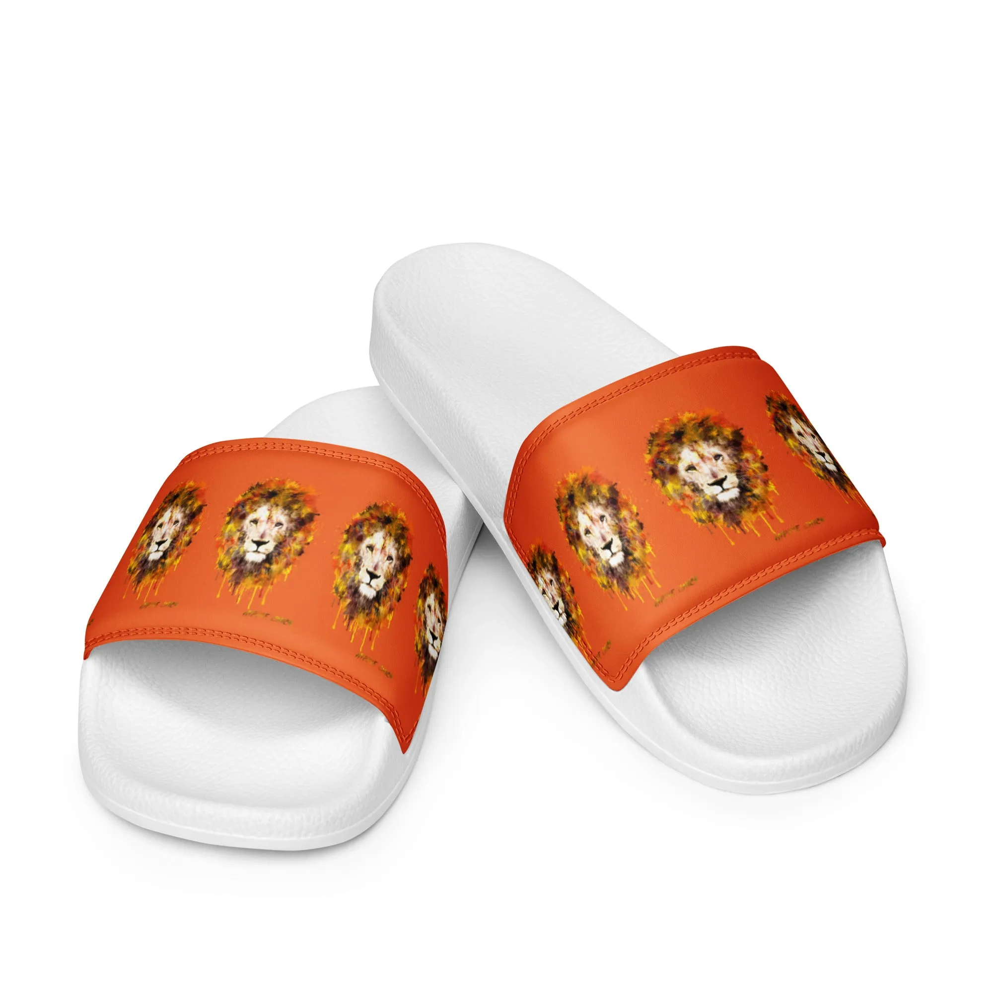 Orange Women's Slides