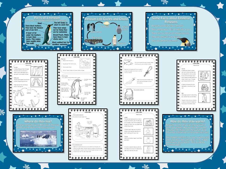 Penguins Non-Chronological Reports   -  Complete Unit of Work