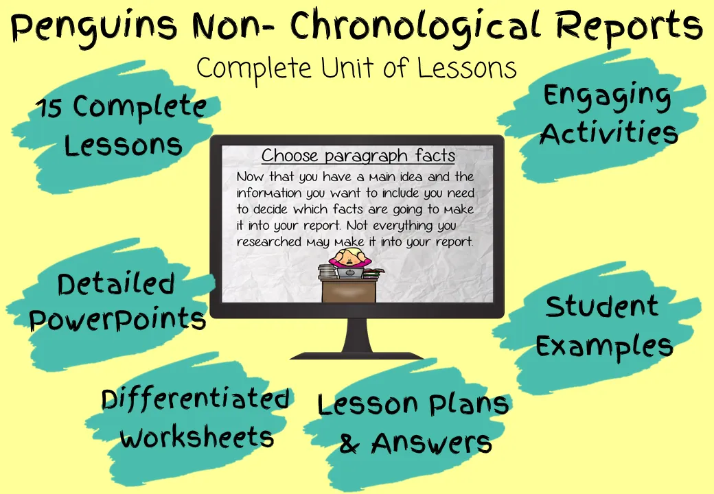 Penguins Non-Chronological Reports   -  Complete Unit of Work