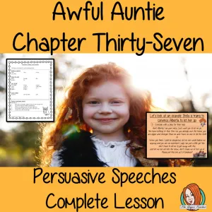 Persuasive Speech Lesson