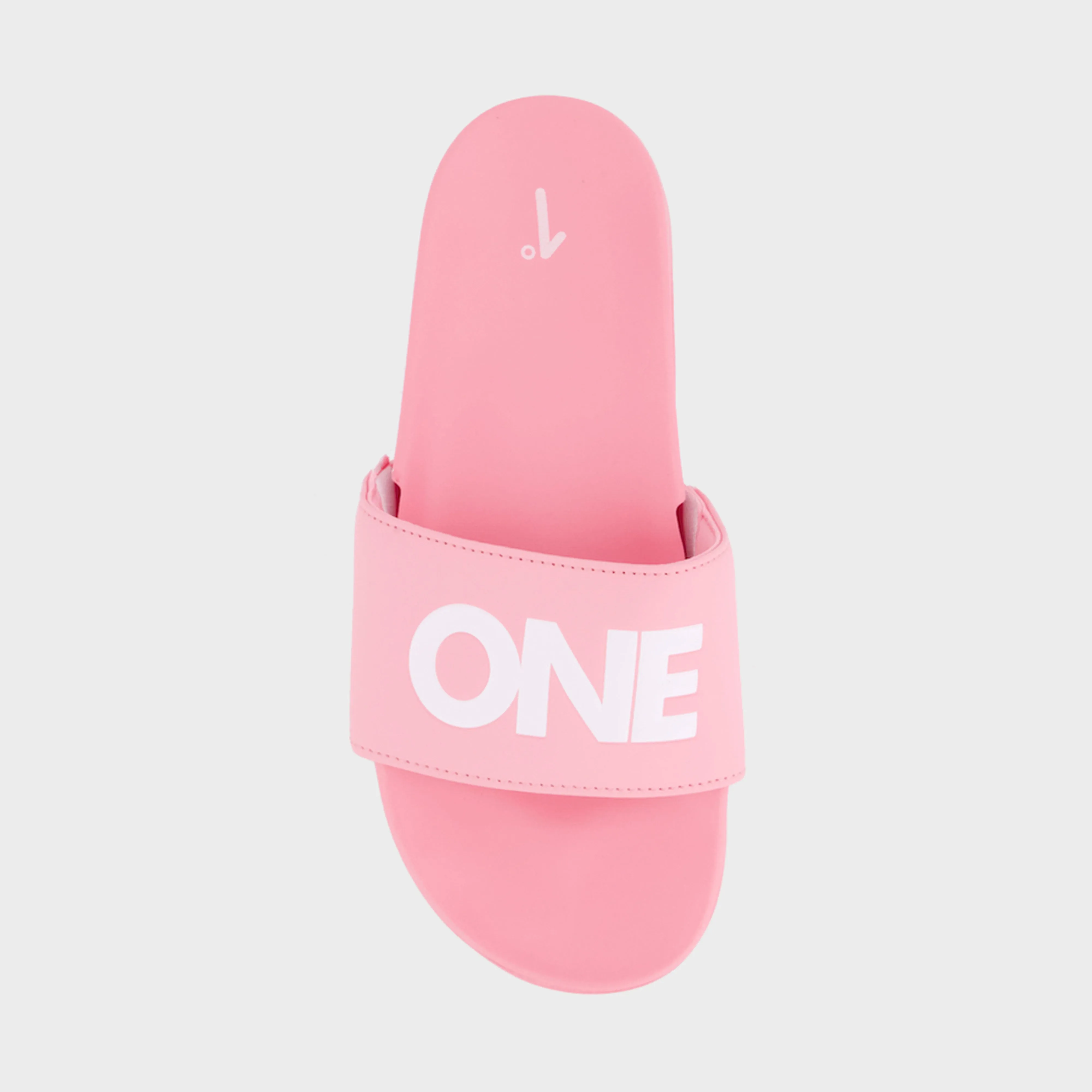 Pink & White Air Flex Slides