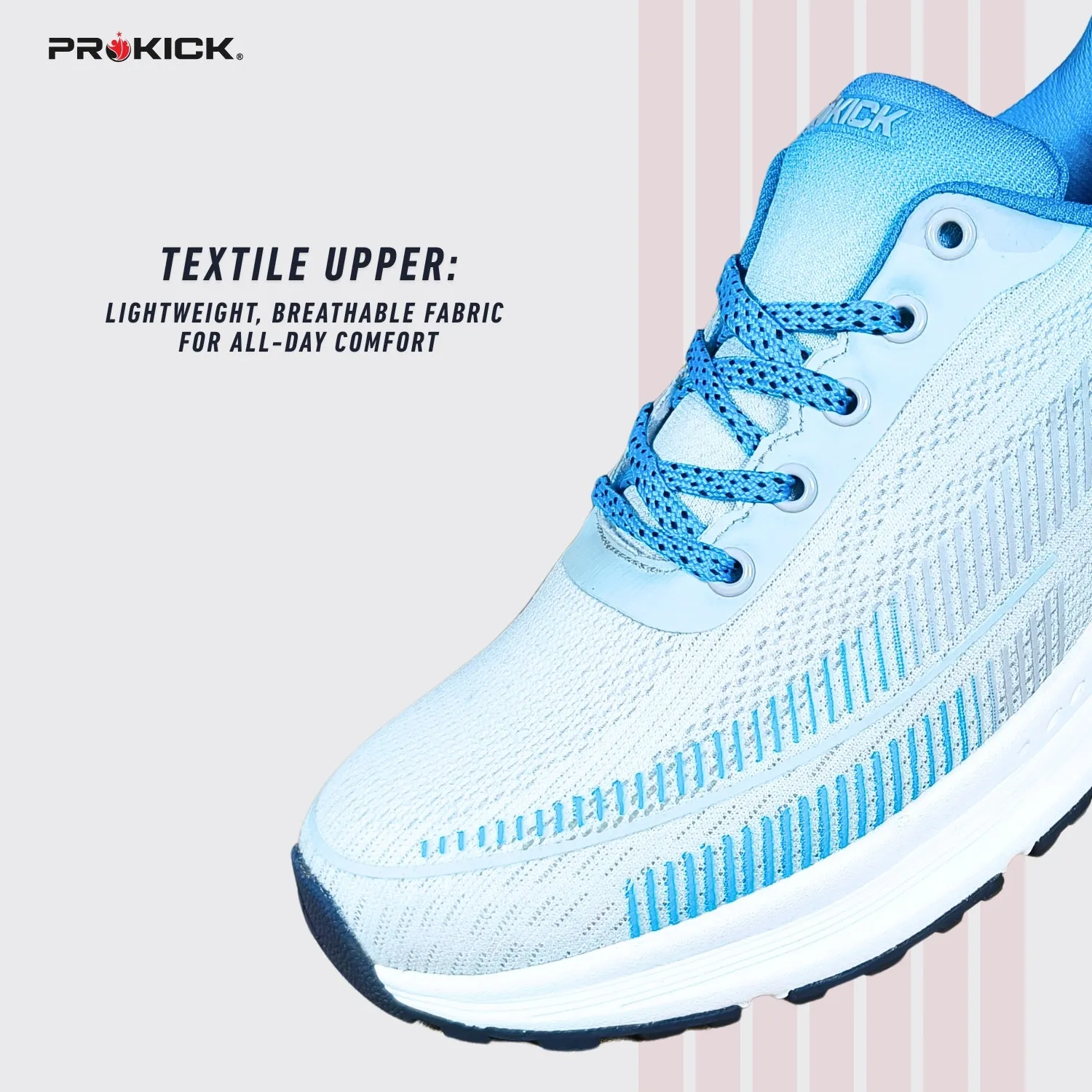 Prokick Zyra Running Shoes | Lightweight, Breathable Sports Shoes for Men & Women | Comfortable Sneakers for Walking, Jogging, Gym & Training