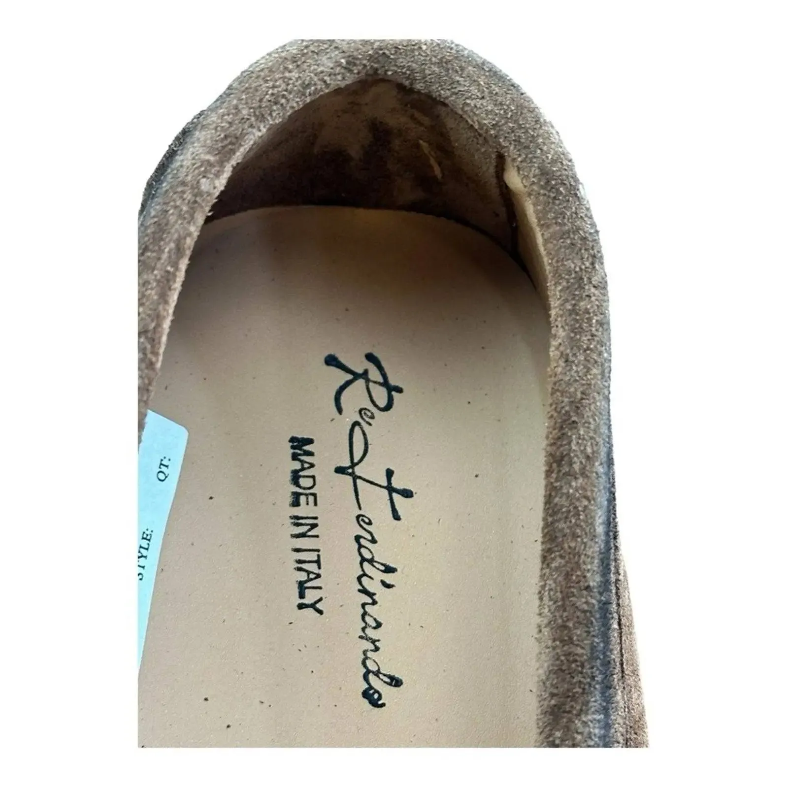 Re Ferdinando Men Driver Loafer slip-on