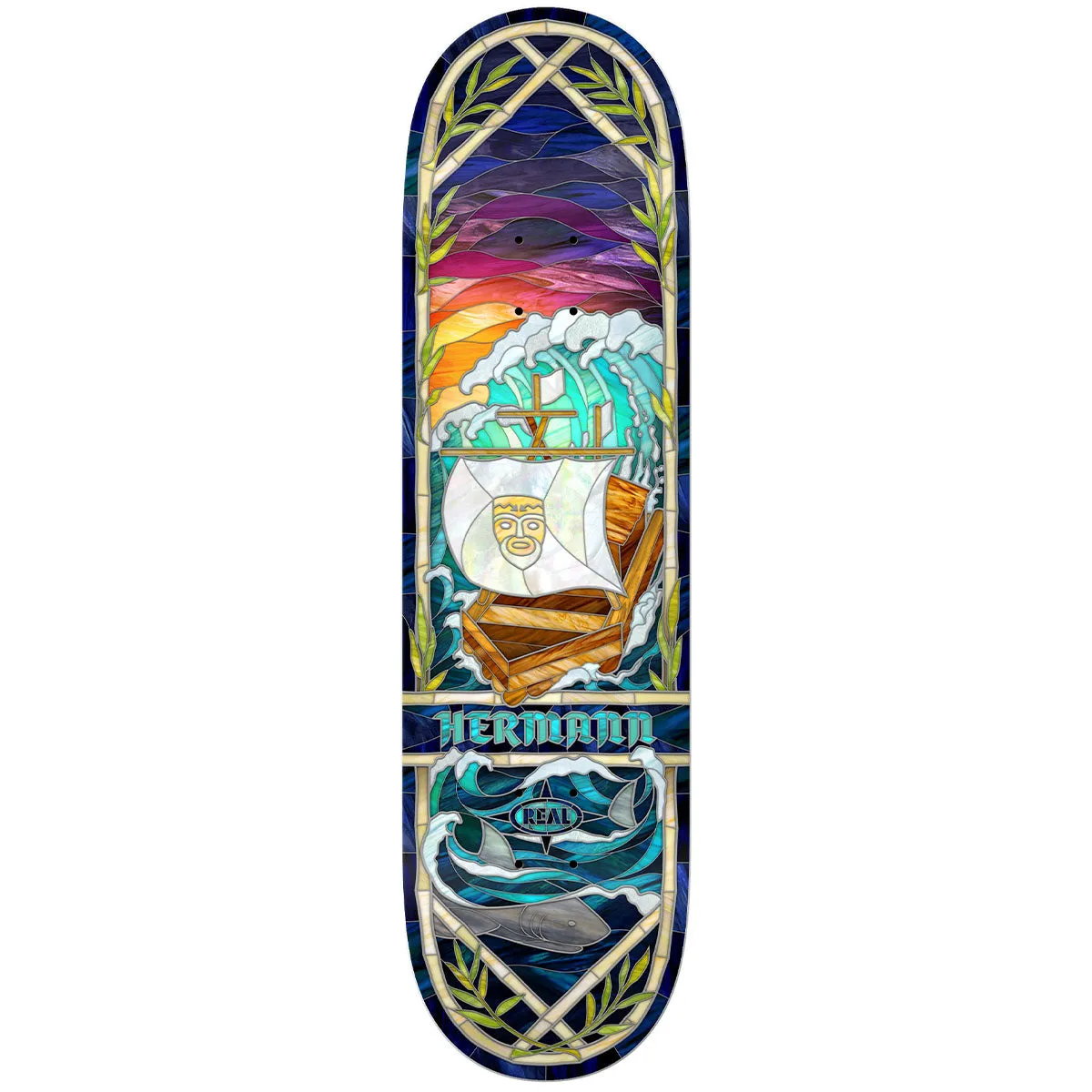 Real - Hermann Stene Cathedral 8.38 Skateboard Deck