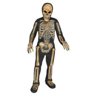 Realistic Skelebones Costume Child