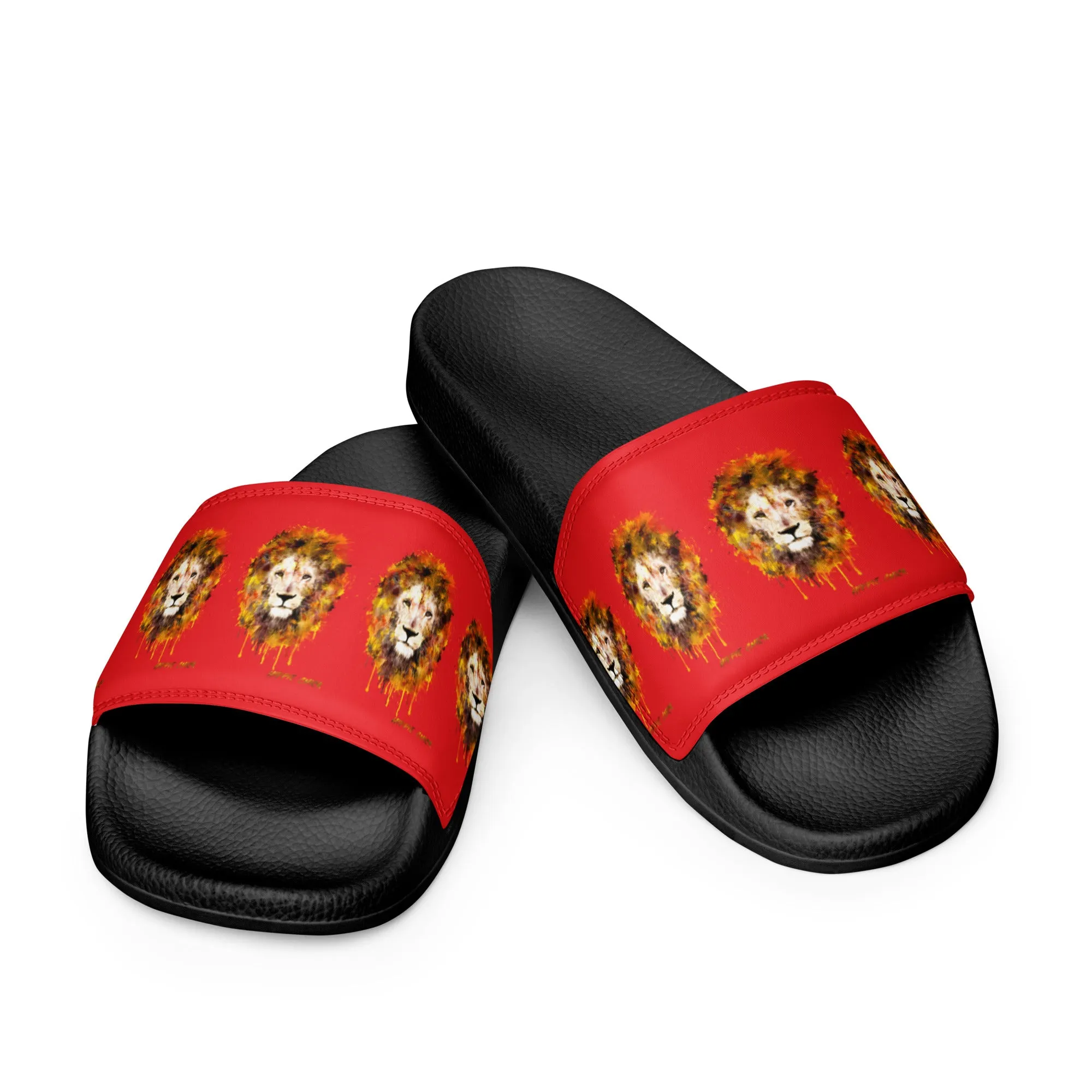 Red Women's Slides